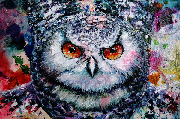 Owl Original Painting