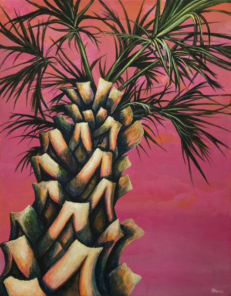 Palm Tree Original Painting