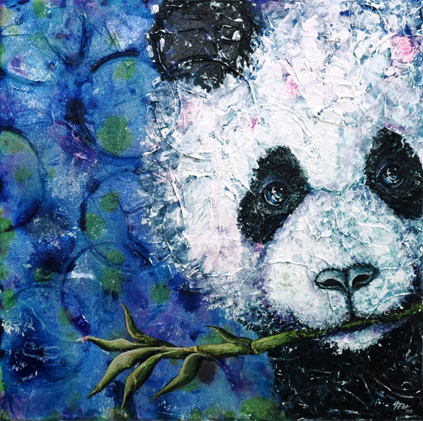 Peeking Panda Print