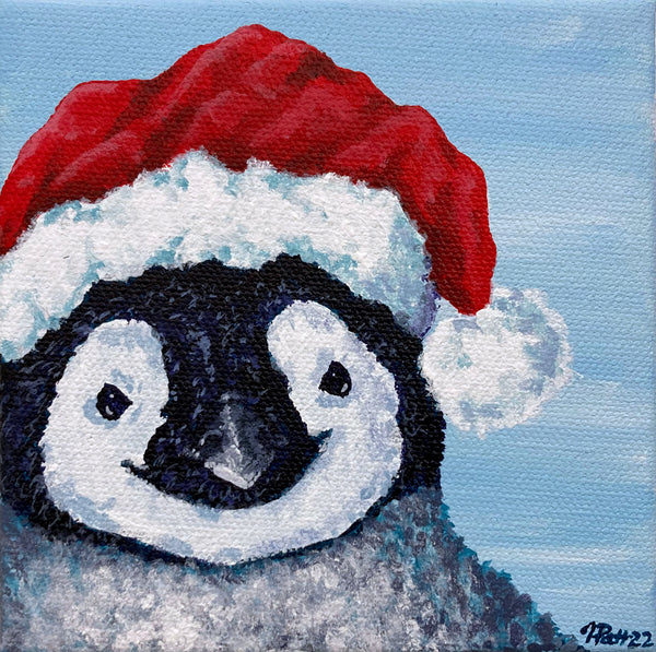 Penguin Mini Painting