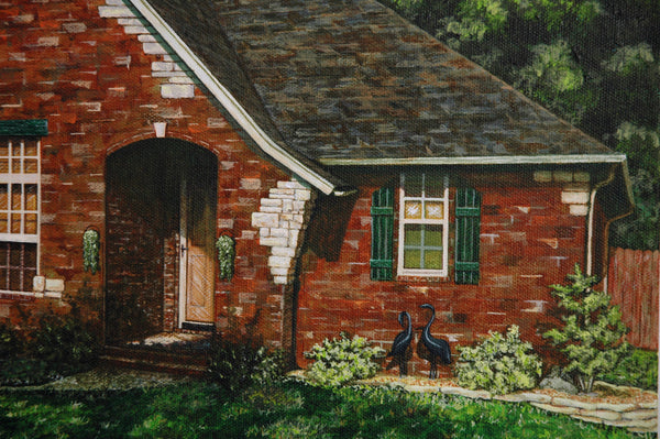 House Portrait Original Painting