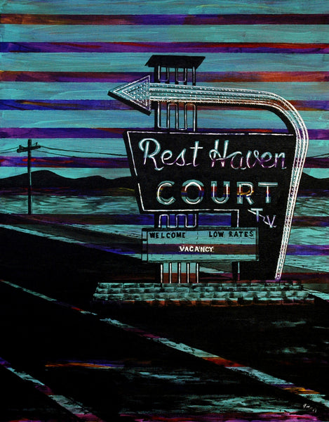 Rest Haven Court Print