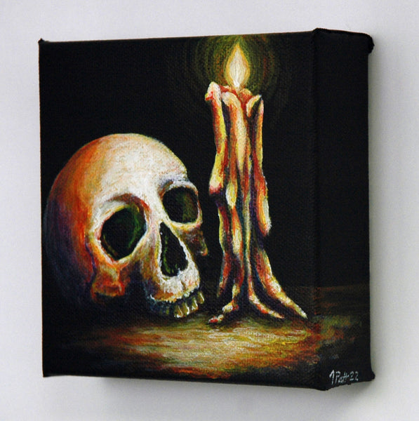 The Color of Darkness Mini Painting