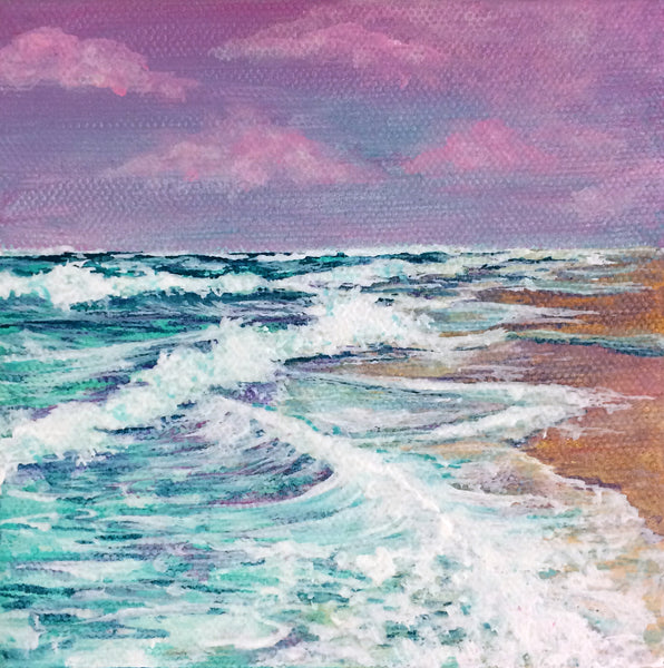 Waves Mini Painting